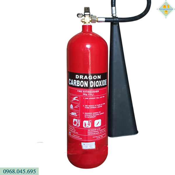 Bình cứu hỏa Rdagon MT5 khí Co2 chính hãng