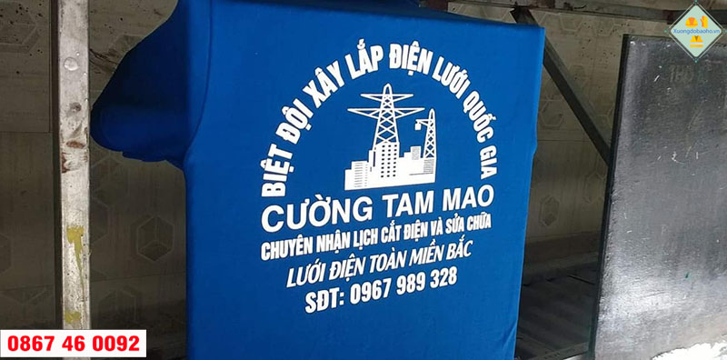 Xưởng may đồng phục áo thun