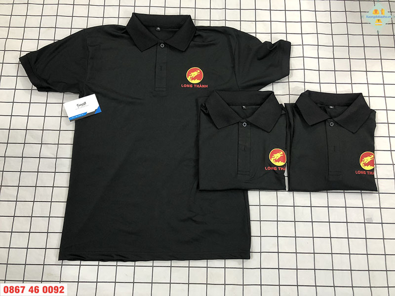 Chuyên in áo polo in logo theo yêu cầu