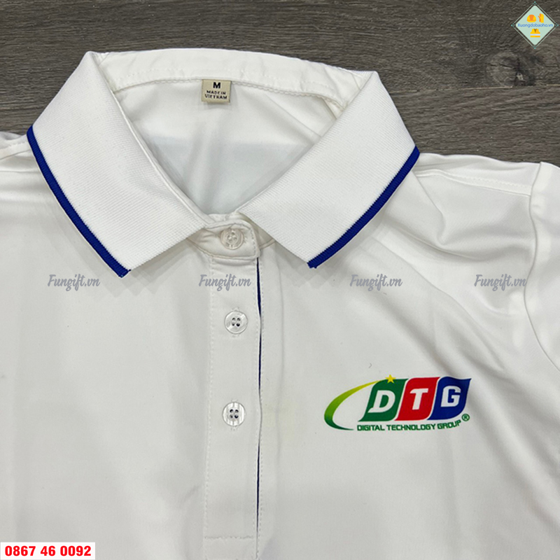 Đặt in áo polo in logo giá rẻ